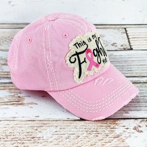 Breast Cancer Awareness - "This is My FIGHT hat"